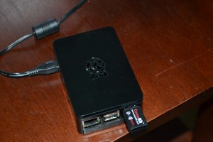 My Raspbery Pi running WordPress